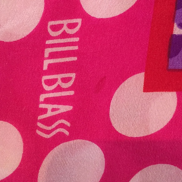 Bill Blass silk scarf 26x26 - Picture 3 of 4